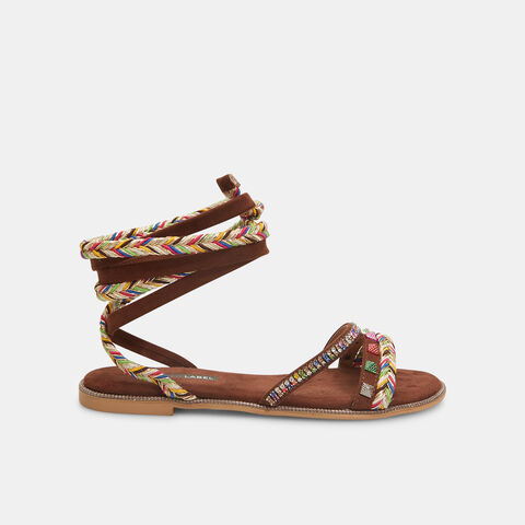 Sandalias de dedo modelo gladiador de mujer Bata Red Label , Marrón Sandalias de dedo modelo gladiador de mujer Bata Red Label , Marrón